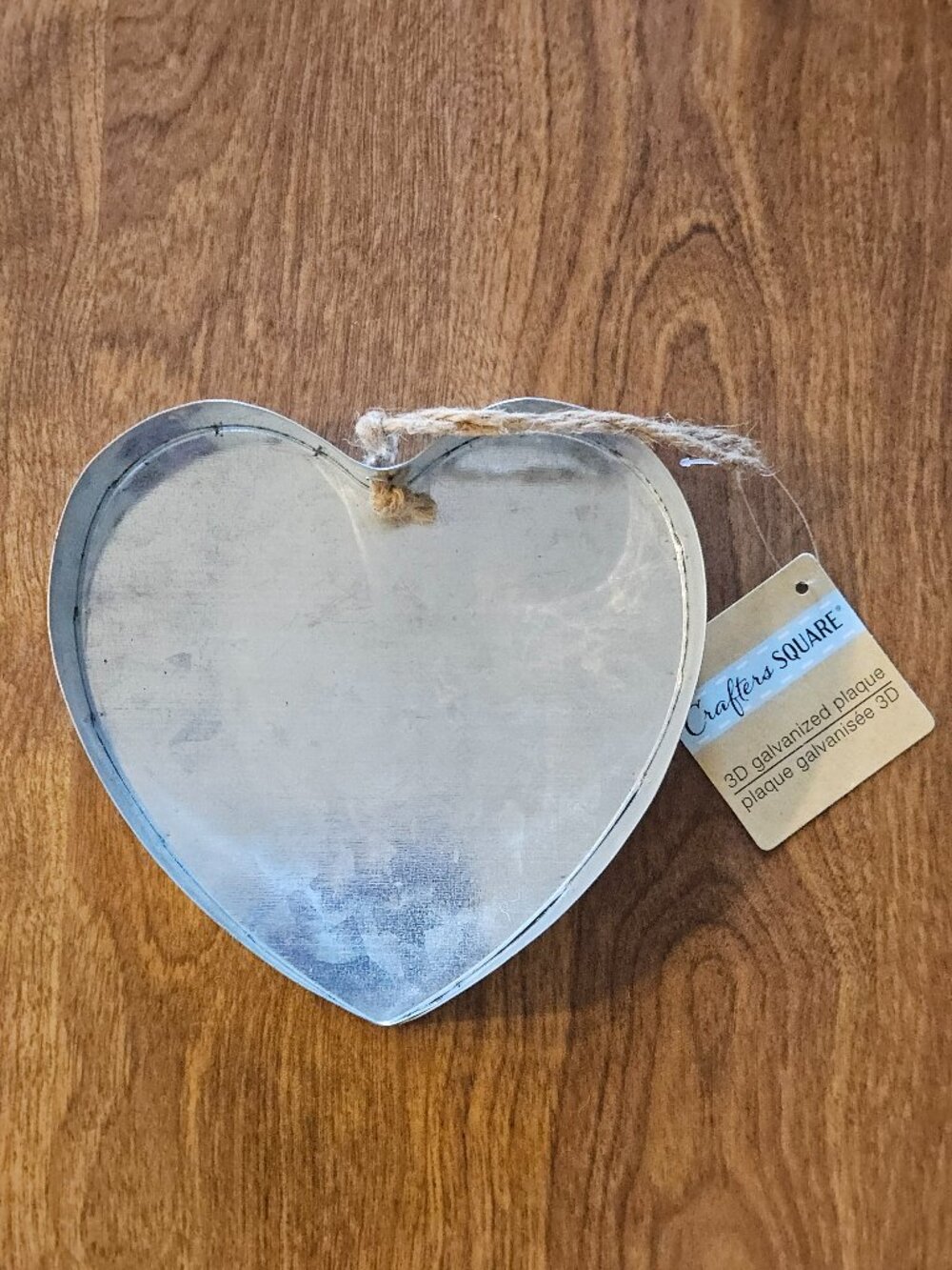 Crafter's Square 3D Heart Plaque